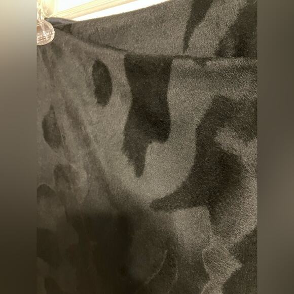 Finity Studio Wrap Front Skirt Black New Womens size 6 secretary classic mobwife - Picture 4 of 10